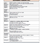 Actividades en el mes de Febrero Actividades en el mes de Febrero