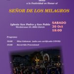 Misa y Procesión del Señor de los Milagros en Zürich Misa y Procesión del Señor de los Milagros en Zürich